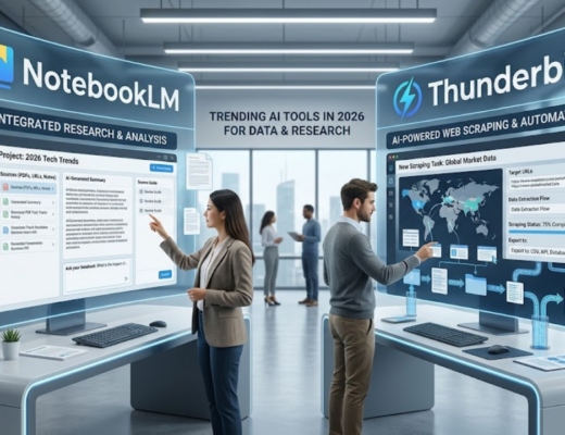 Trending AI Tools 2026 for Data and Research