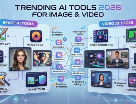 Trending AI Tools 2026 for Image and Video