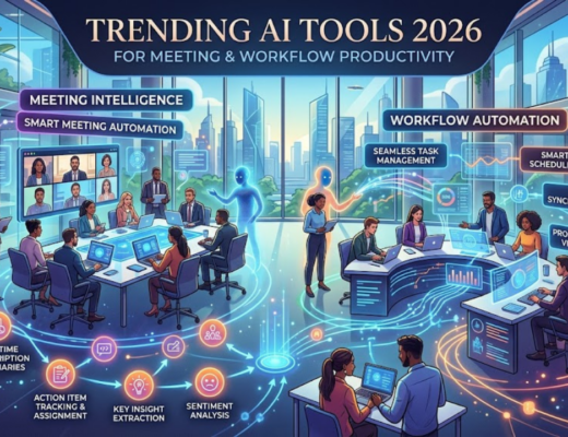 Trending AI Tools 2026 for Meeting and Workflow Productivity