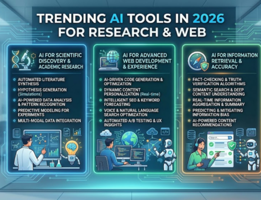Trending AI Tools 2026 for Research and Web