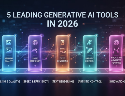 5 Leading Generative AI Image Tools in 2026