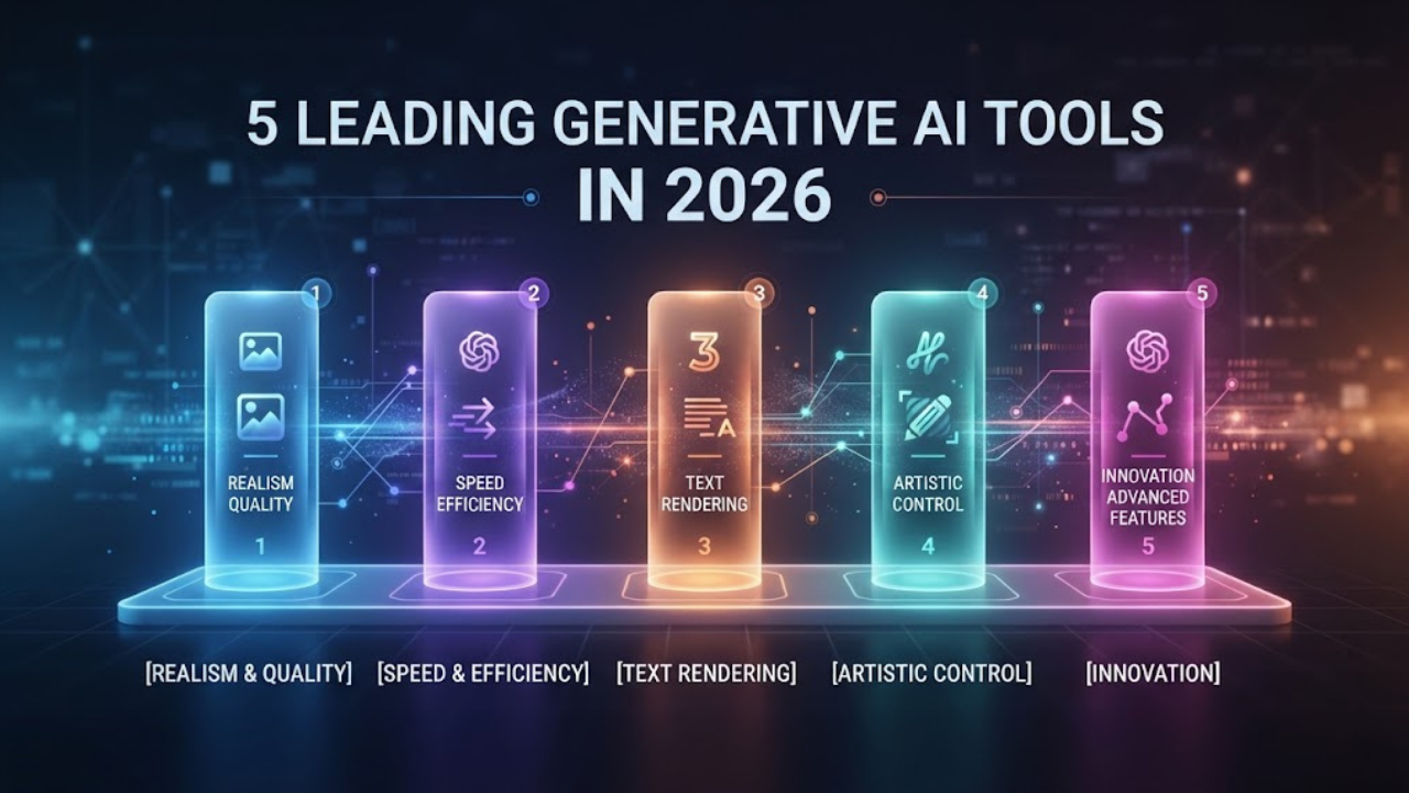 5 Leading Generative AI Image Tools in 2026