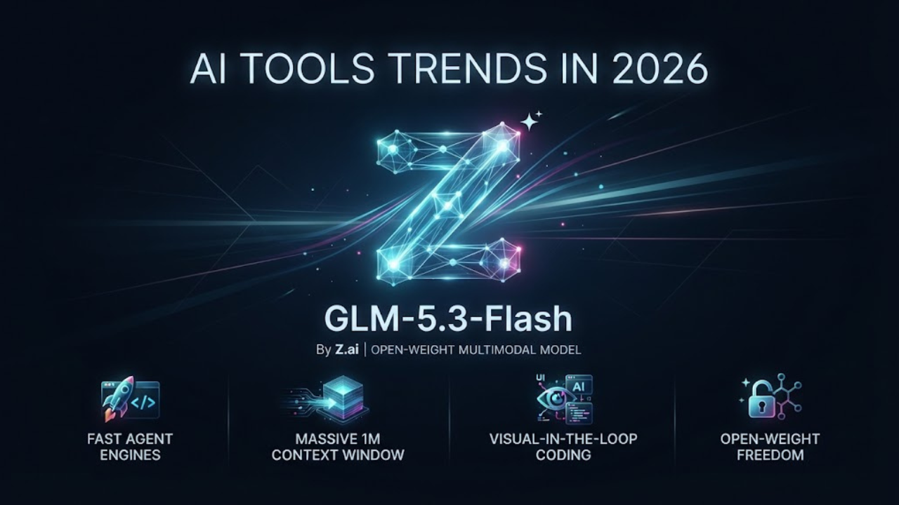 Trending AI Tool 2026 GLM-5.3-Flash by Z.ai